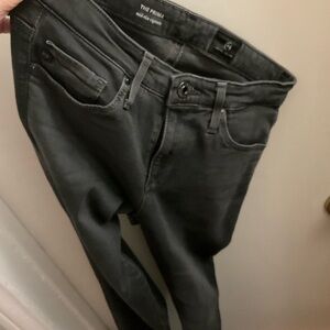 AG Grey Skinny Jeans Size 24R